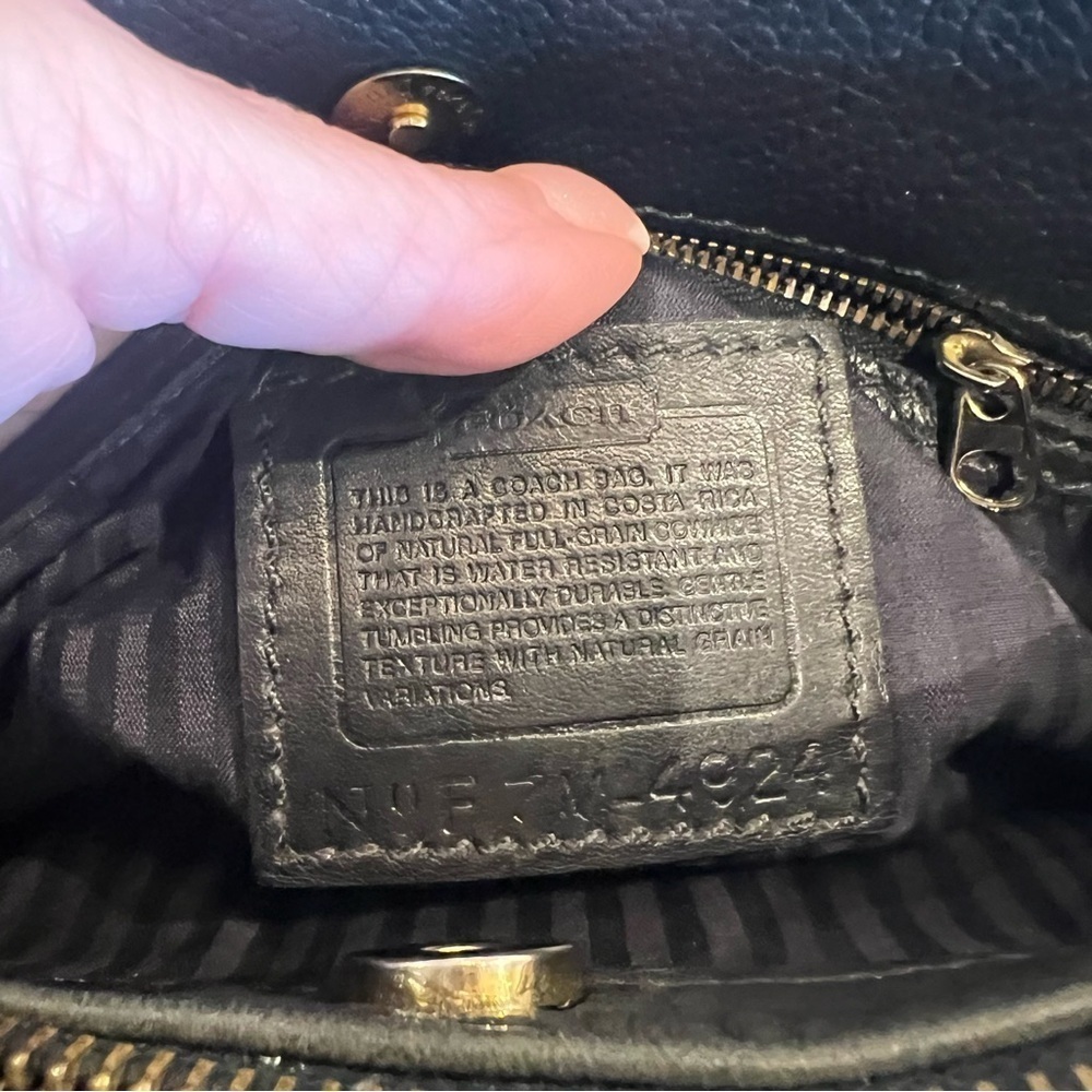 Coach Sonoma (4924) Pebble Leather Bag - Picture 2 of 9